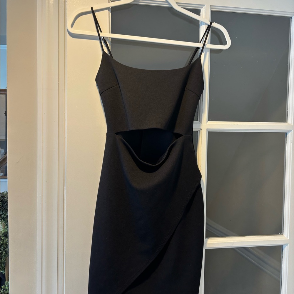 Women's Elegant Black Cutout Dress - Lulus - Size Small - NWOT